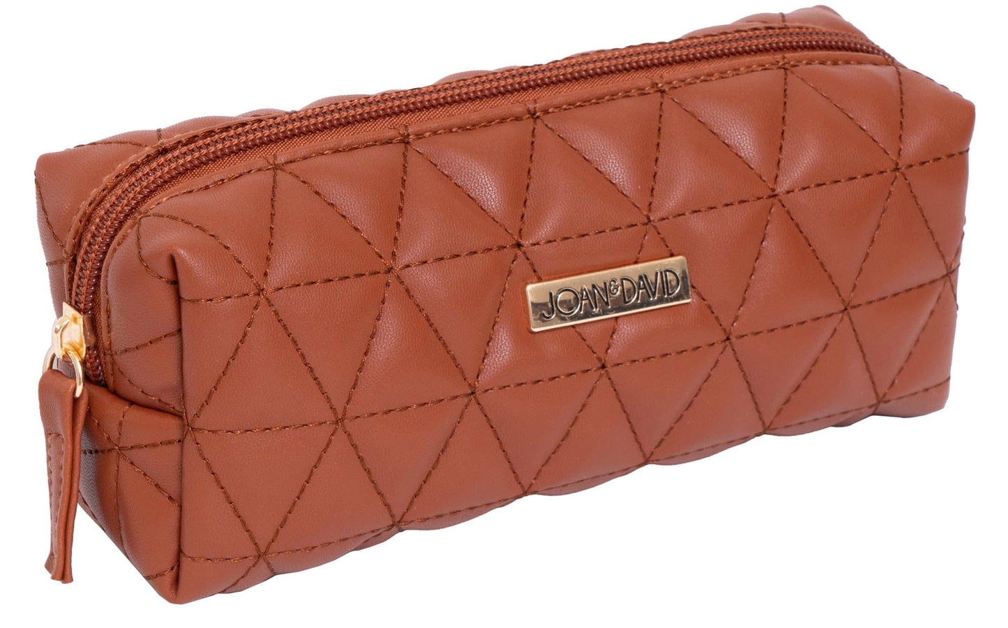 Joan & David The Triangle Quilted 4 Piece Cosmetic Bag Set