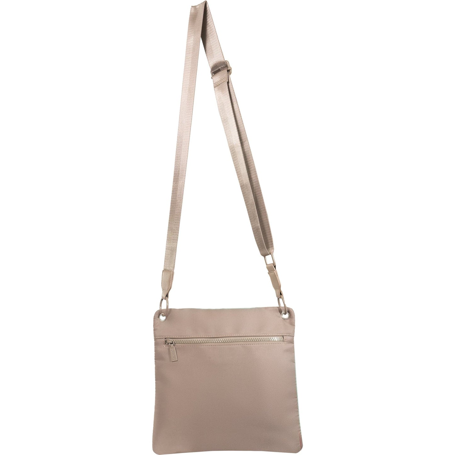 Joan & David The Kara 11 In. Twill Nylon Passport Crossbody Bag