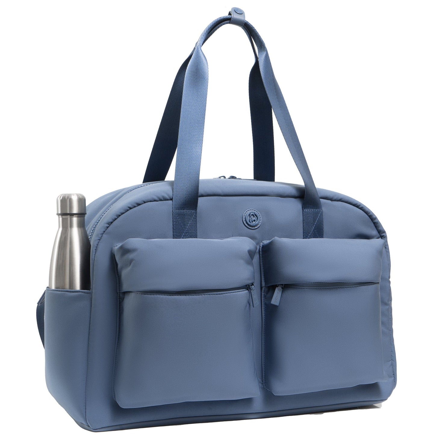 Joan & David 21 Inch High Density 2 Pocket Sport Nylon Duffel Bag