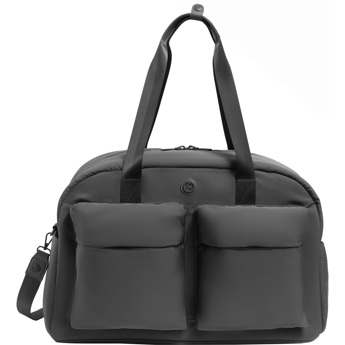 Joan & David 21 Inch High Density 2 Pocket Sport Nylon Duffel Bag