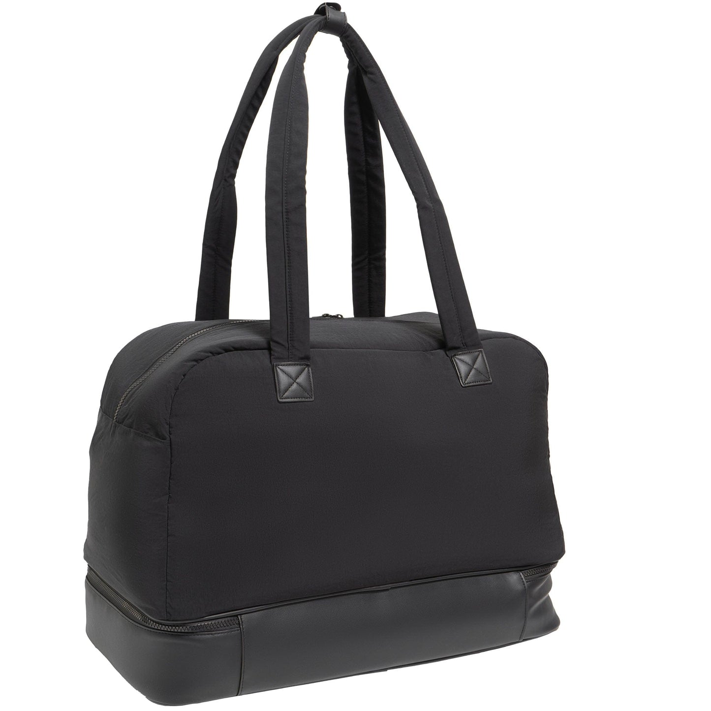 Max Studio The Aurelia Puffer Nylon Drop Bottom Weekender Duffle