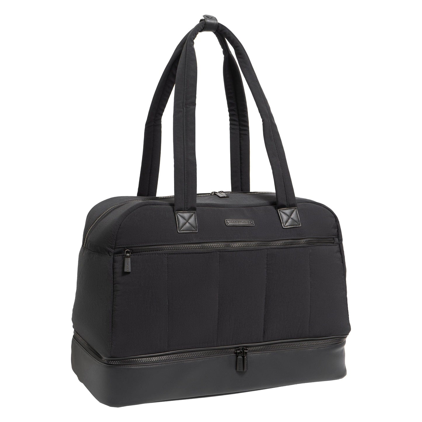 Max Studio The Aurelia Puffer Nylon Drop Bottom Weekender Duffle