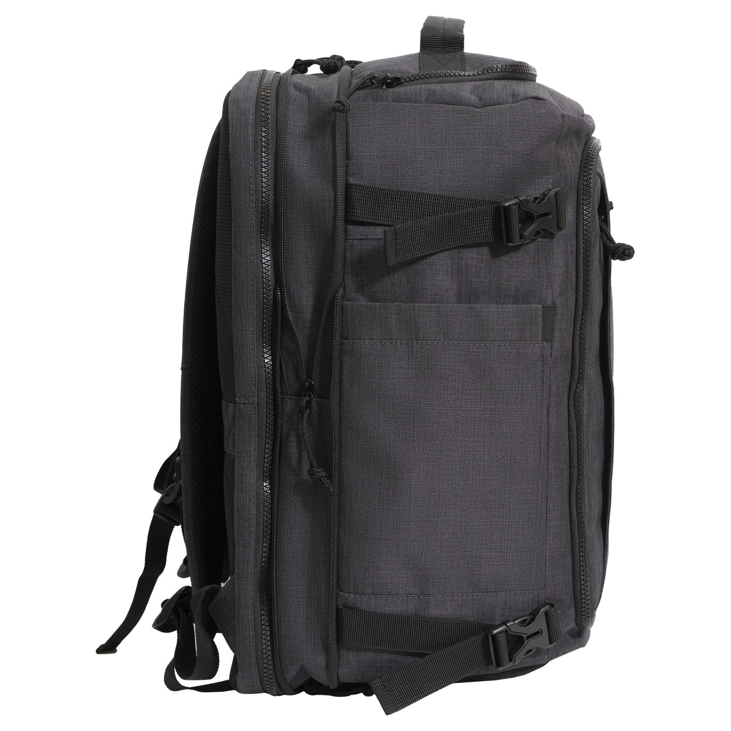 Jack Abrahams The Crosswind 18 Inch Nylon Expandable Weekender Backpack