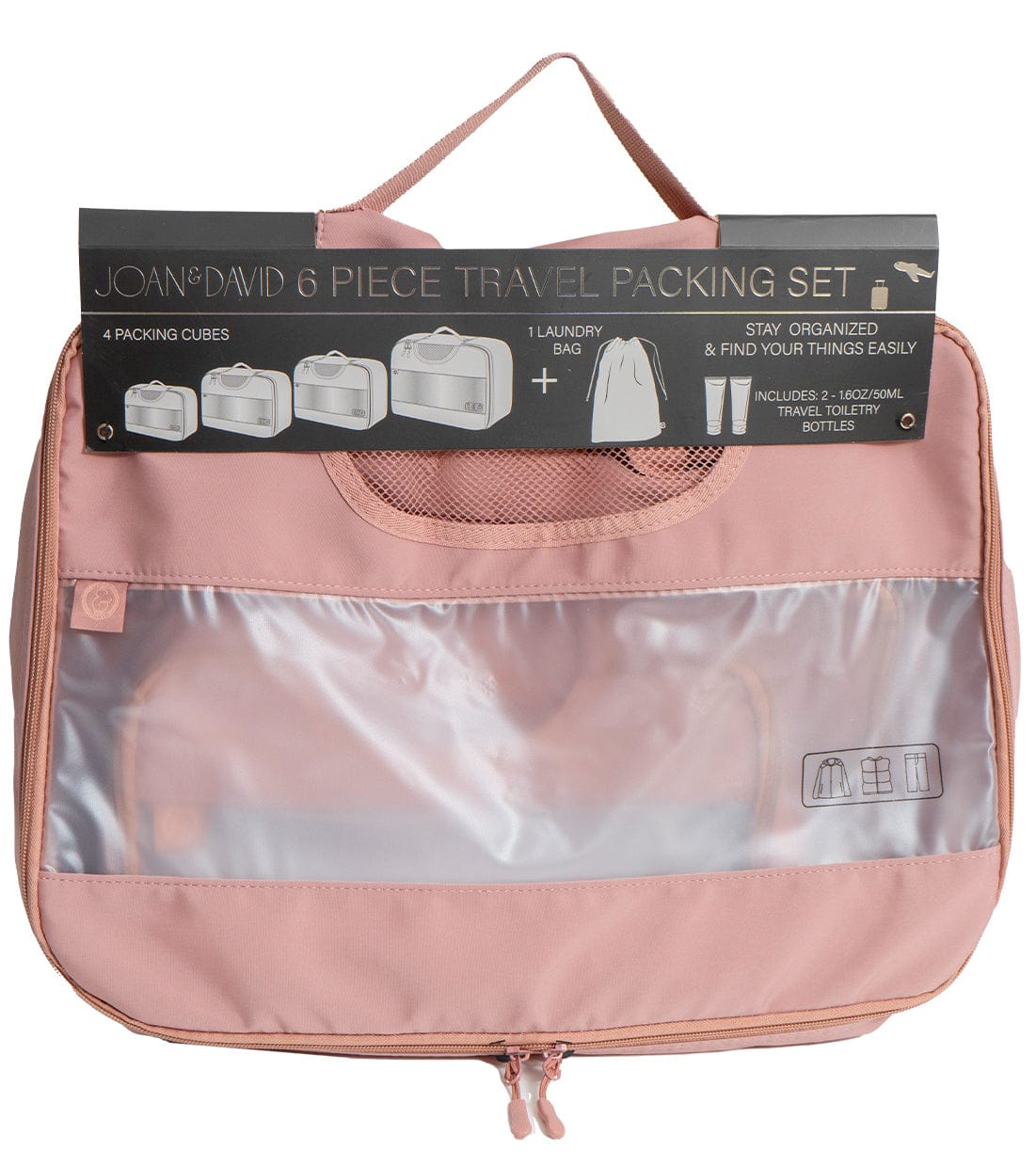 Joan & David 6 Piece Travel Packing Cube Set