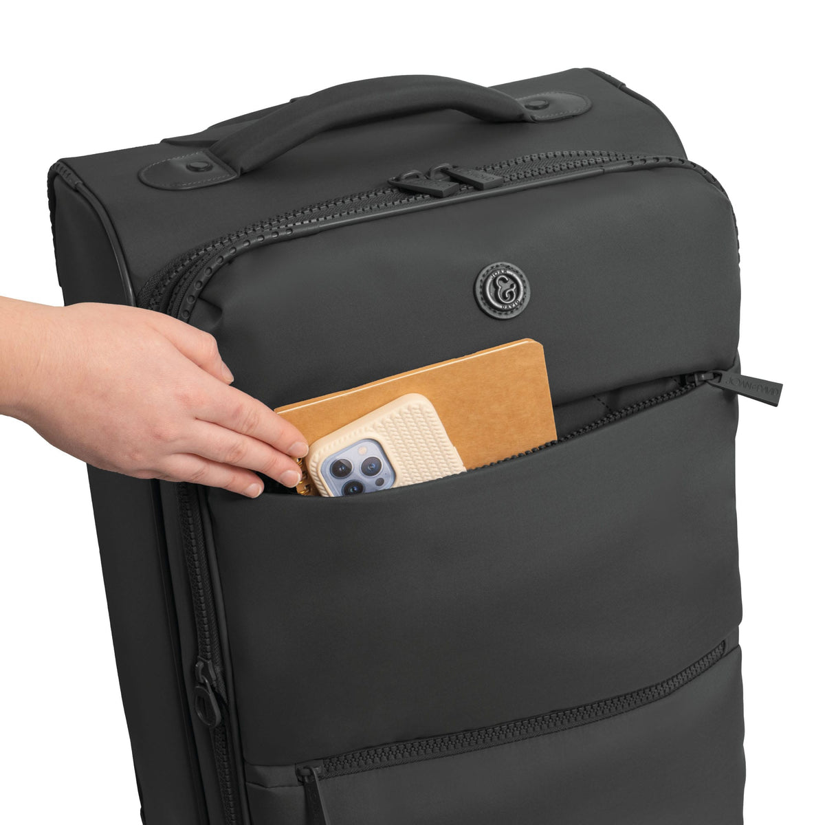 Joan & David Rolling Underseater & Luggage 2 Piece Set