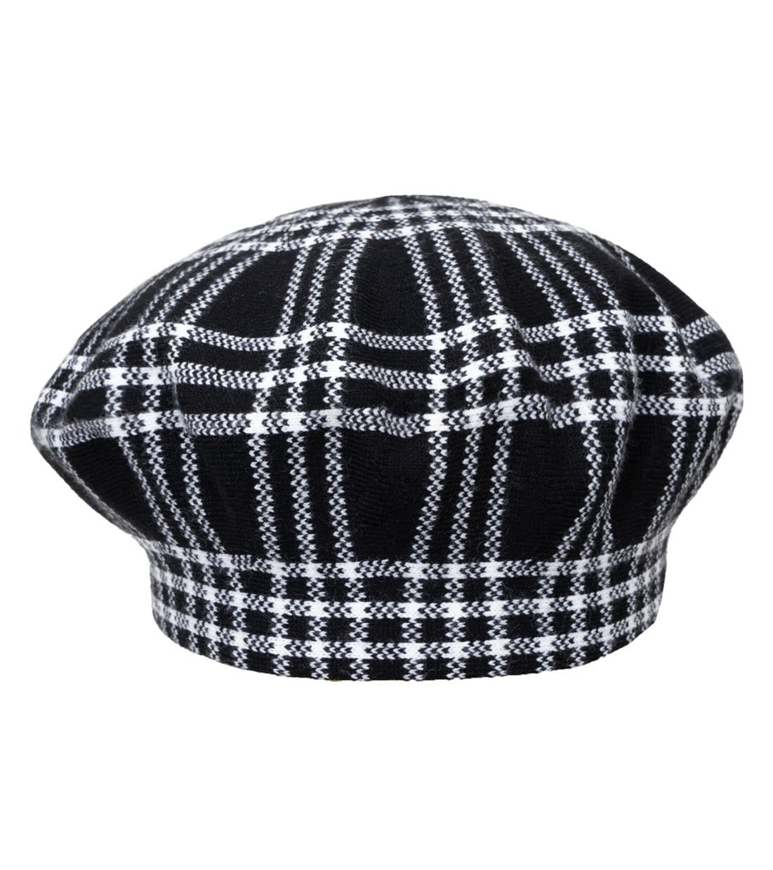 Jones New York Plaid Print Beret